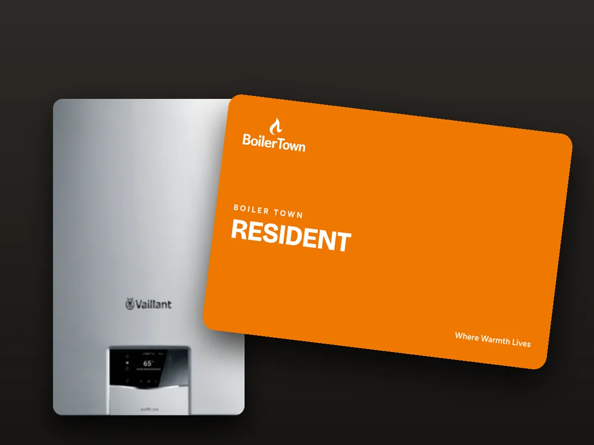 The Boiler Town Resident card